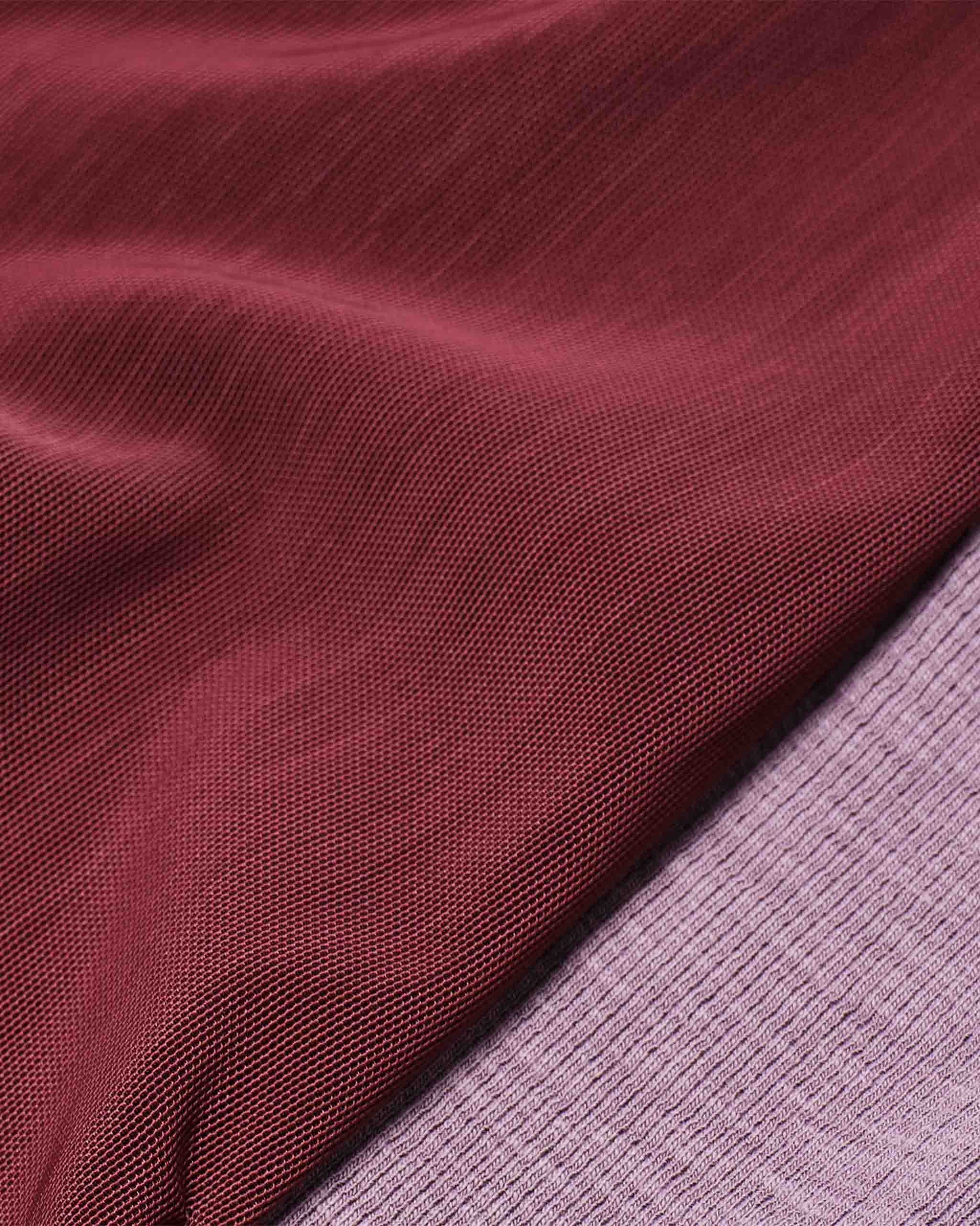 12twelve burgundy mesh air dress