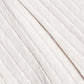 Macro image of soft ribbed fabric on the Ease Short in ivory by 12Twelve