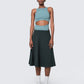 Emerald Heavenly Skirt by 12Twelve styled for everyday wear