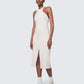 Full-length view of 12Twelve Form Dress styled with white socks and sneakers
