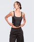 12twelve charcoal grey rib tank