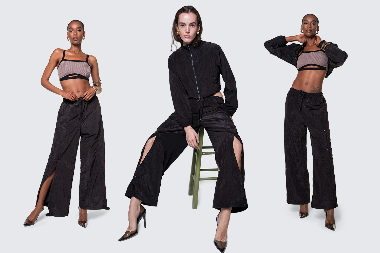 12TWELVE Track Pants | Relaxed Women's Pant with Sculptural Ease